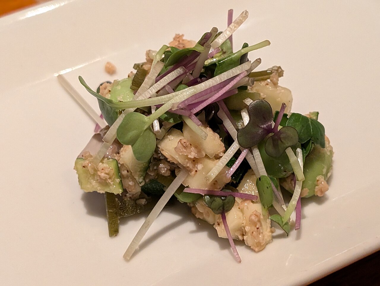 季節野菜の和え物の小鉢